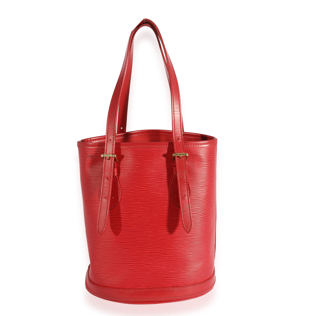 Louis Vuitton Red Epi Leather Petit Bucket, myGemma, FR