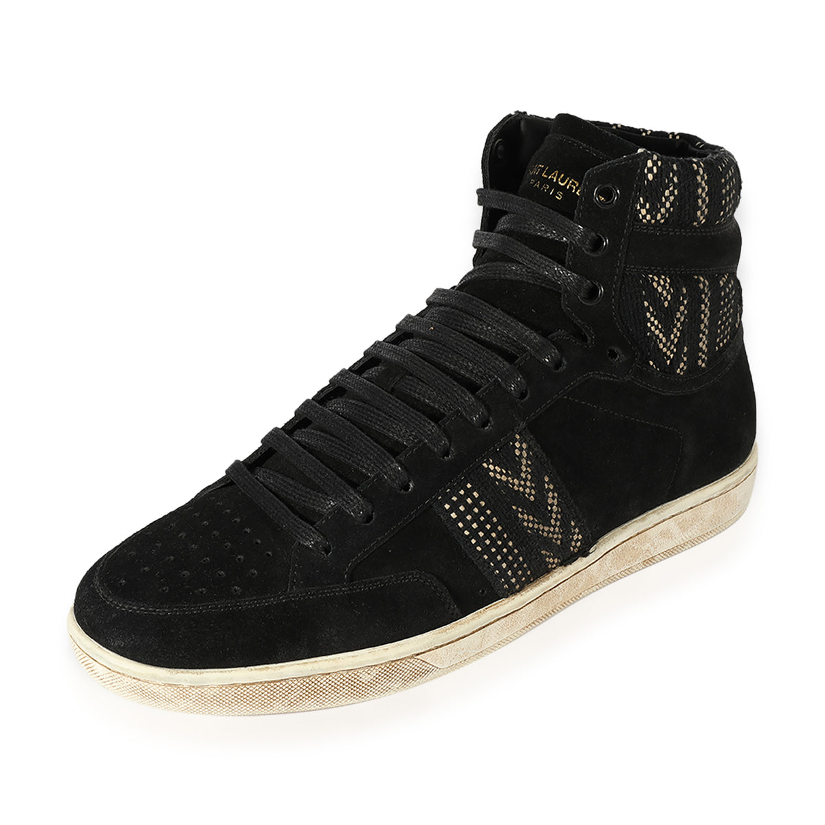 Saint Laurent SL-01 High 'Distressed Black'