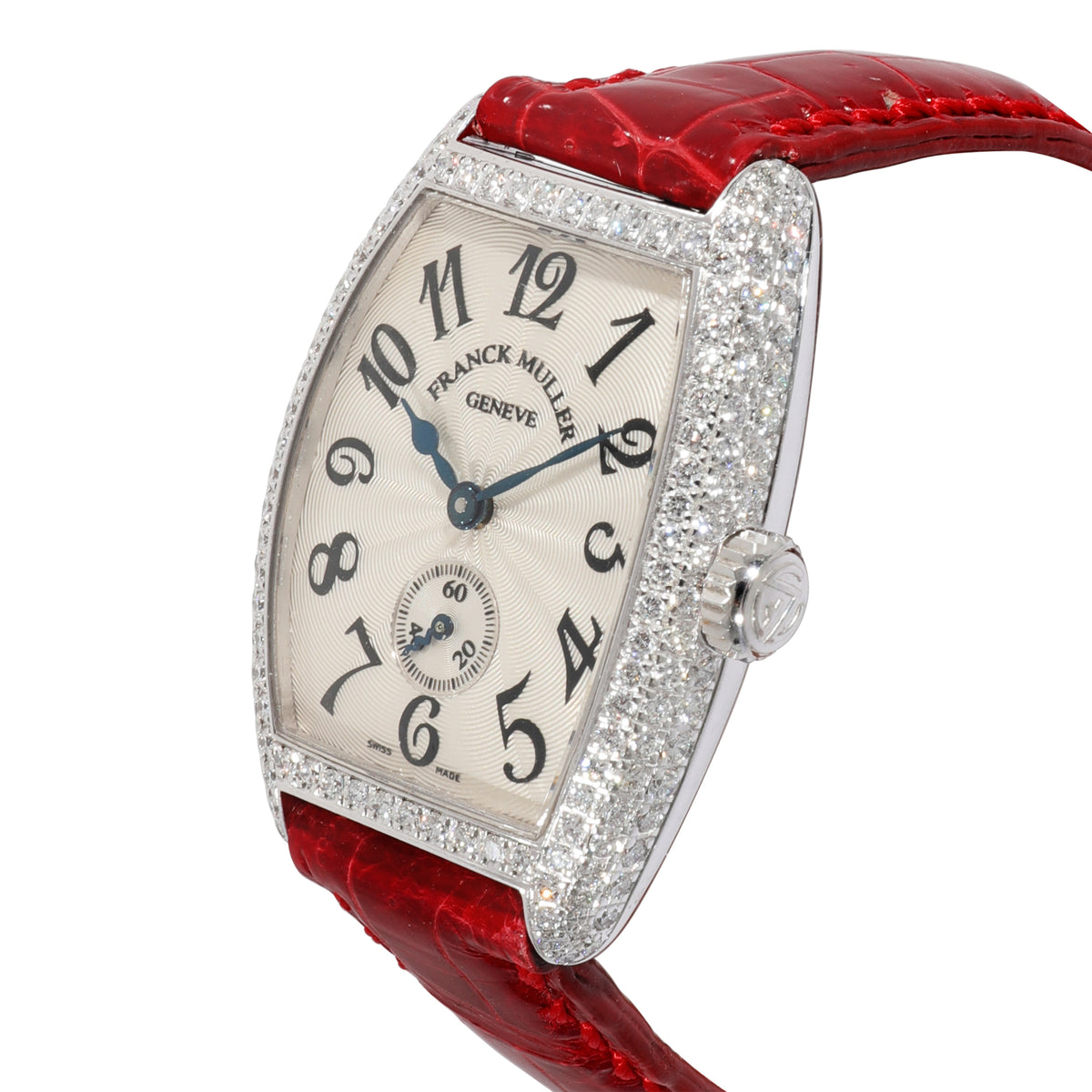 Franck Muller Cintree Curvex 1750 S6 D Women s Watch in 18kt White Gold