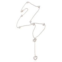 Tiffany & Co. Heart Station Lariat Necklace