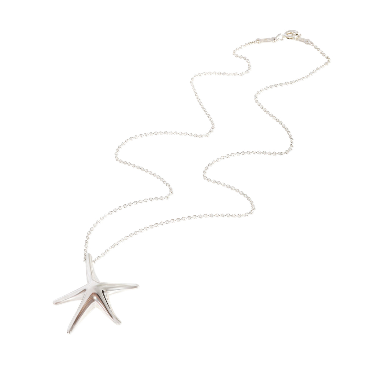 Tiffany & Co. Elsa Peretti Starfish Pendant in 925 Sterling Silver