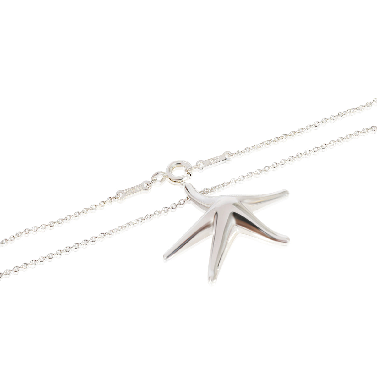 Tiffany & Co. Elsa Peretti Starfish Pendant in 925 Sterling Silver