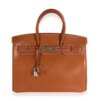 Hermès Fauve Barenia Birkin 35 PHW