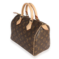 Louis Vuitton Monogram Canvas Speedy 25