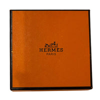 Hermès Plated Bracelet with Blue & Gold Enamel, 9mm (62MM)