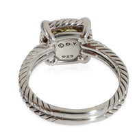 David Yurman Chatelaine Citrine Diamond Ring in Sterling Silver 0.14 ctw