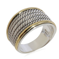 David Yurman 5 Row Cable Band in 18k Yellow Gold/Sterling Silver
