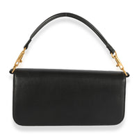 Valentino Black Calfskin Locò Shoulder Bag