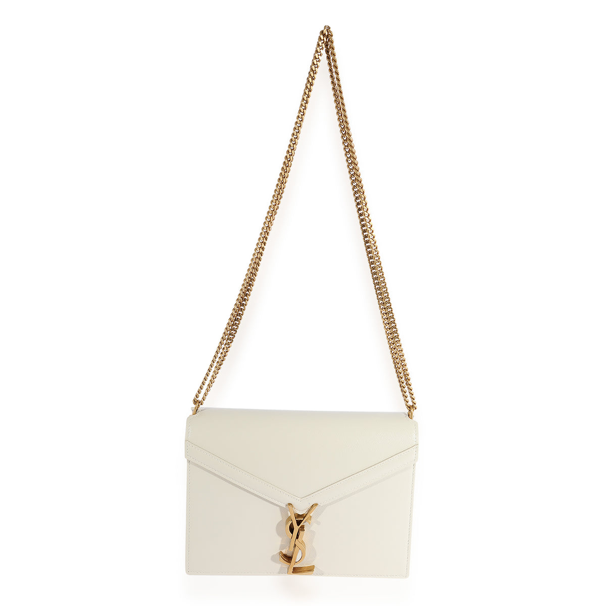 Ysl cassandra white hot sale