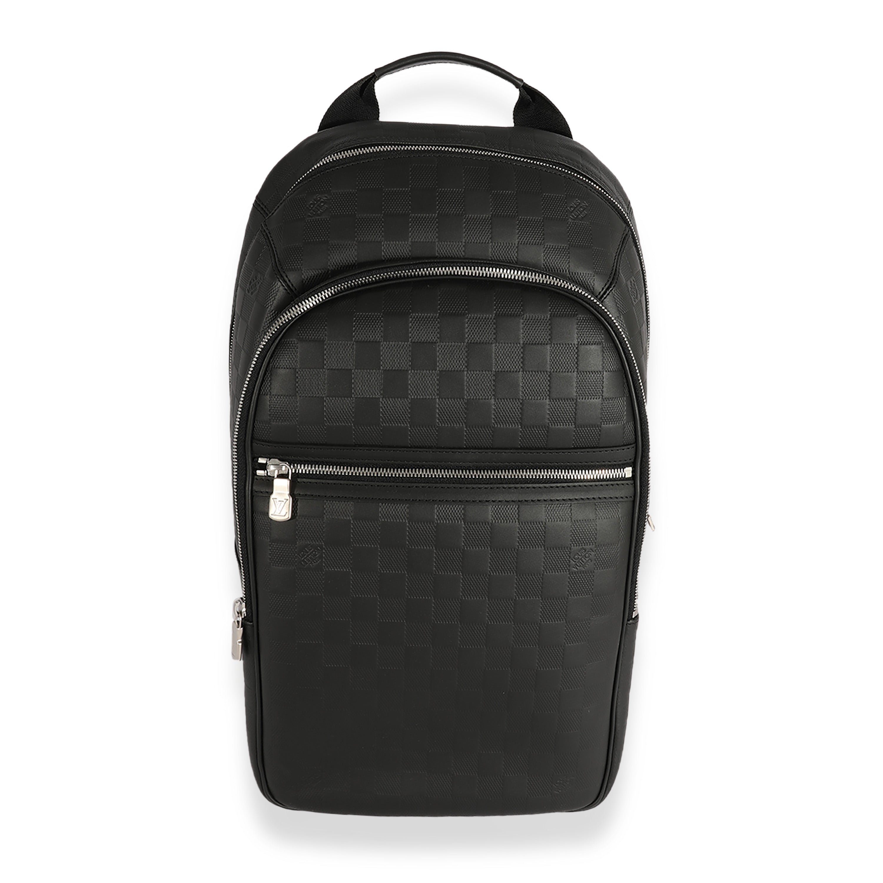 Discovery PM Backpack - Luxury Damier Infini Leather Black