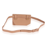 Dior Blush Ultra Matte Calfskin Saddle Belt Pouch