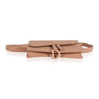 Dior Blush Ultra Matte Calfskin Saddle Belt Pouch