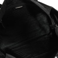 Prada Black Nylon & Saffiano Shopping Tote