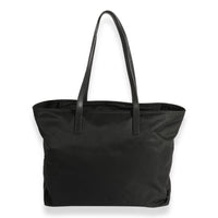 Prada Black Nylon & Saffiano Shopping Tote