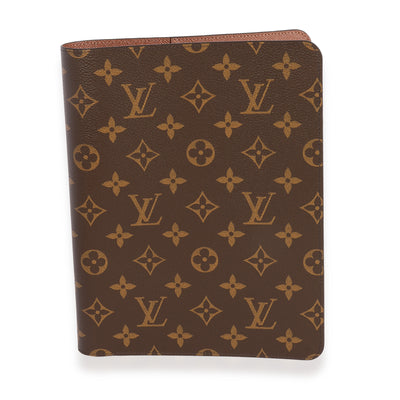 Louis Vuitton Monogram Canvas Desk Agenda Cover