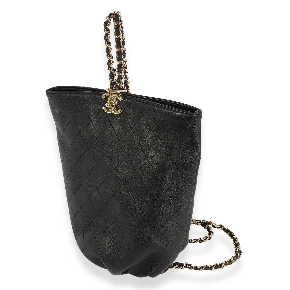 Chanel quilted sling outlet bag