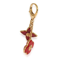 Louis Vuitton Gold-Tone & Red Resin Bijoux Bag Charm