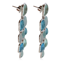Ippolita Multistone Chandelier Earrings in 925 Sterling Silver