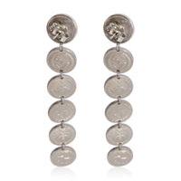 Gucci Metallic Coin Drop Earrings in 925 Sterling Silver