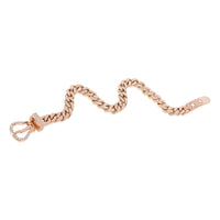 Hermès Boucle Sellier Bracelet Diamond Bracelet in 18k Rose Gold 0.18 CTW