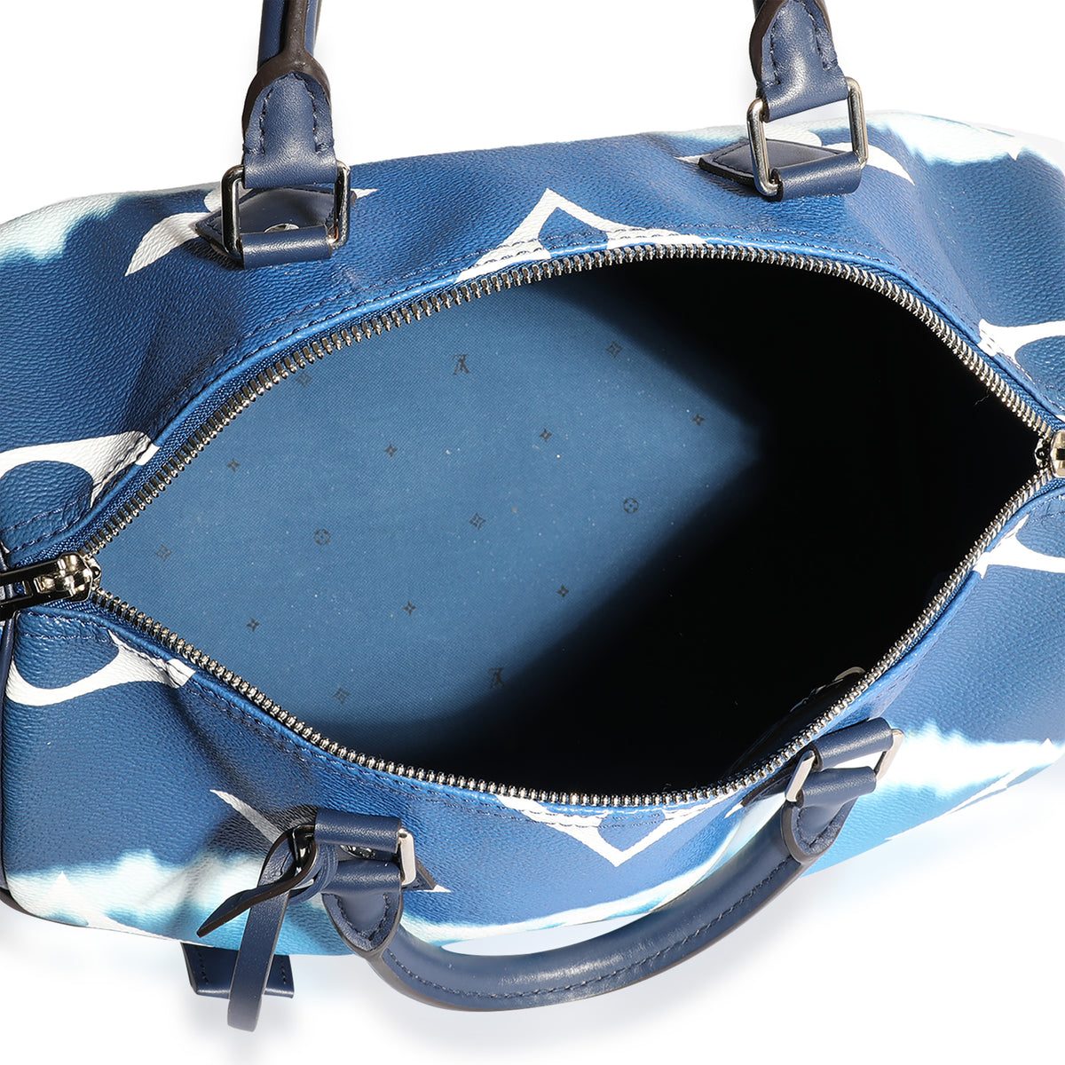 VERKAUFT - Louis Vuitton Tasche Speedy 30 Monogram Escale blau mit