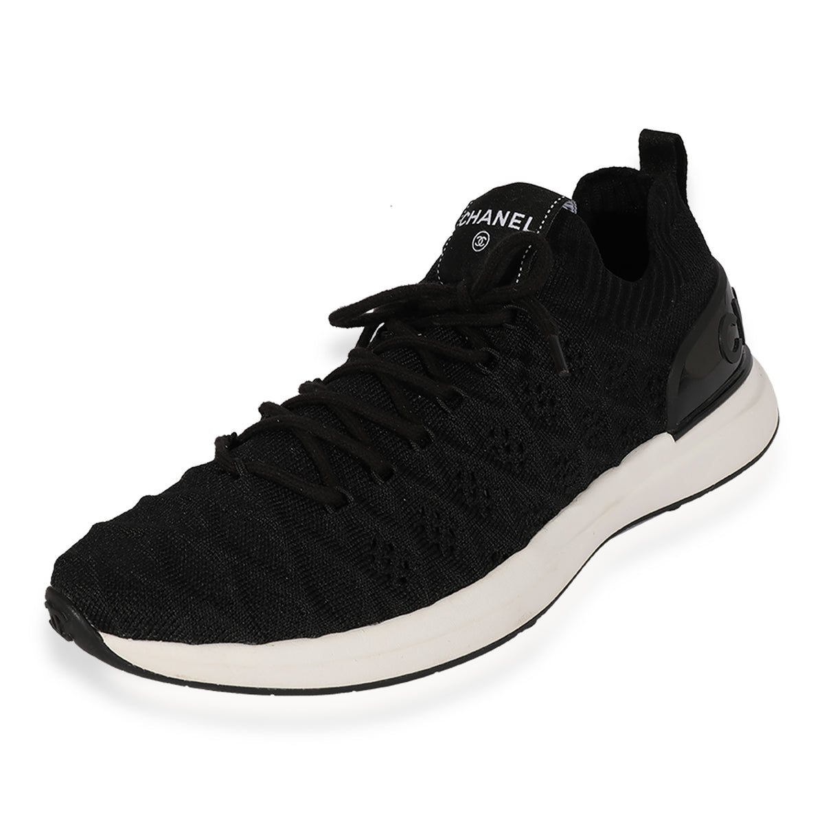 Chanel stretch outlet fabric sneakers