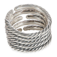 David Yurman Willow Diamond Ring in Sterling Silver 0.35 CTW