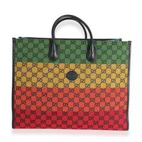 Gucci Rainbow GG Canvas Large Tote