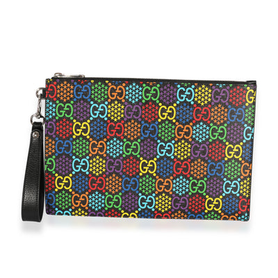 Gucci Multicolor GG Psychedelic Zip Pouch