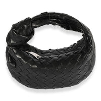 Bottega Veneta Black Intrecciato Leather Mini Jodie