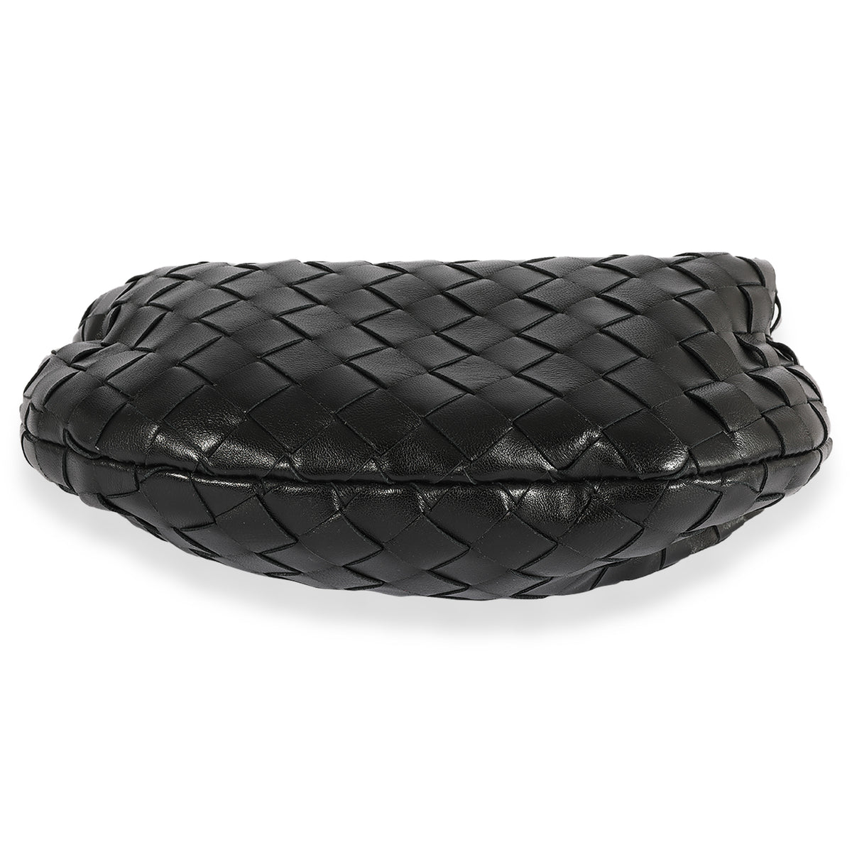 Bottega Veneta Black Intrecciato Leather Mini Jodie