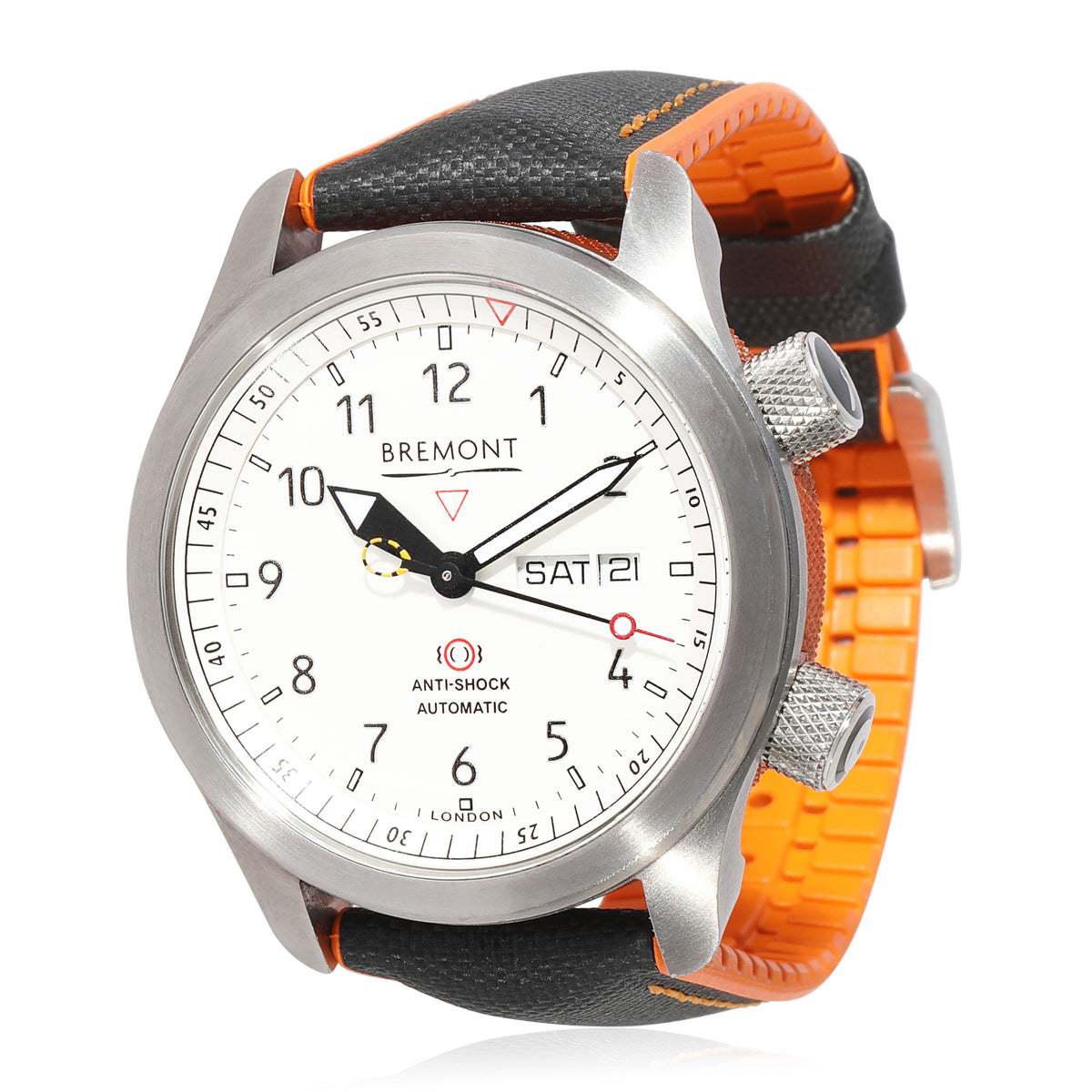 Bremont Martin Baker II MBII/WH Mens Watch in  Stainless Steel