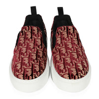 Dior Wmns Solar Slip-On Dior Oblique - Burgundy