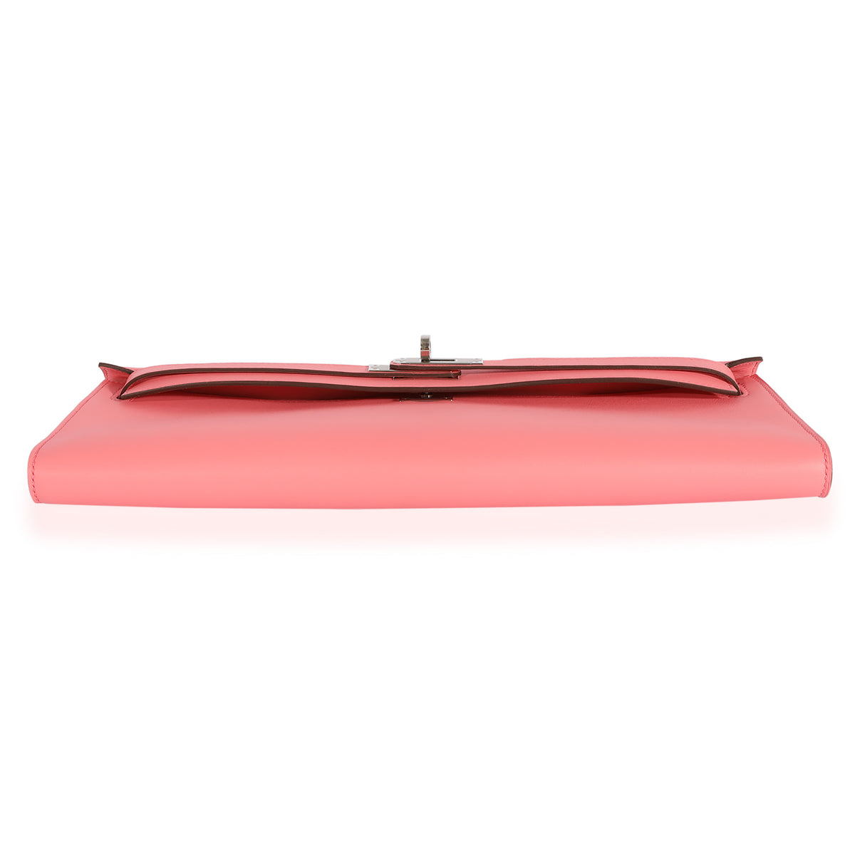 SOLD OUT** NEW HERMES Kelly Cut Clutch. Rose Azalee / PHW. 100% Authentic