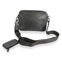 Louis Vuitton Black Monogram Shadow Duo Messenger