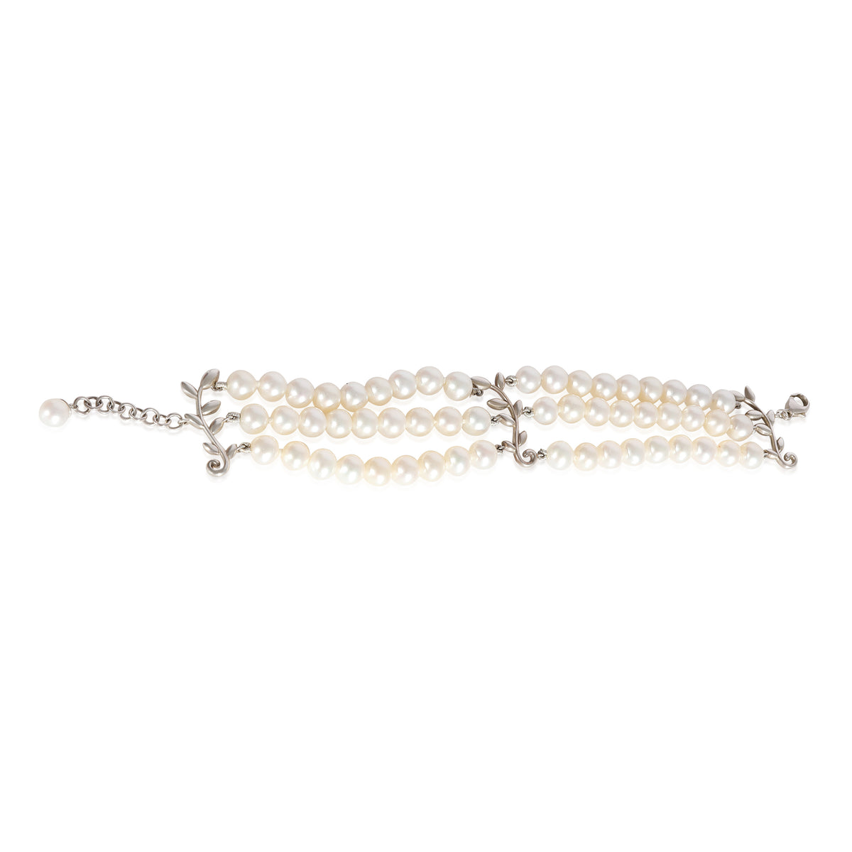 Tiffany & Co. Paloma Picasso 3-Strand Pearl Bracelet in Sterling Silver