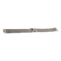 David Yurman Multi Strand Diamond Bracelet in Sterling Silver 0.25 CTW