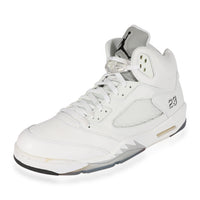 Jordan 5 Retro Metallic White