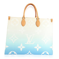 Louis Vuitton Blue Monogram Giant By The Pool Onthego GM
