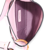 Versace Pale Pink Grained Leather Medusa Crossbody