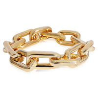 Rectangular Open Link Bracelet in 18k Yellow Gold