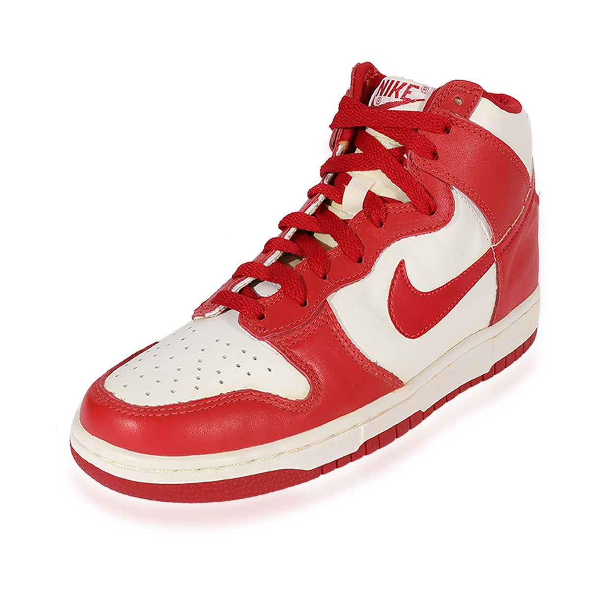 1999 Dunk High LE White Red