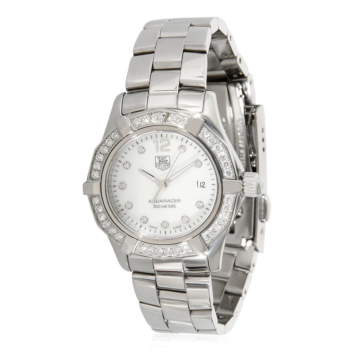 Tag Heuer Aquaracer WAF1416.BA0813 Womens Watch in  Stainless Steel