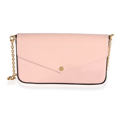 Louis Vuitton Rose Ballerine Monogram Vernis Félicie Pochette