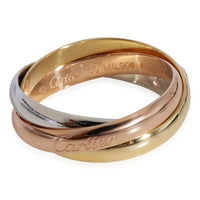 Cartier Trinity Ring in 18k 3 Tone Gold