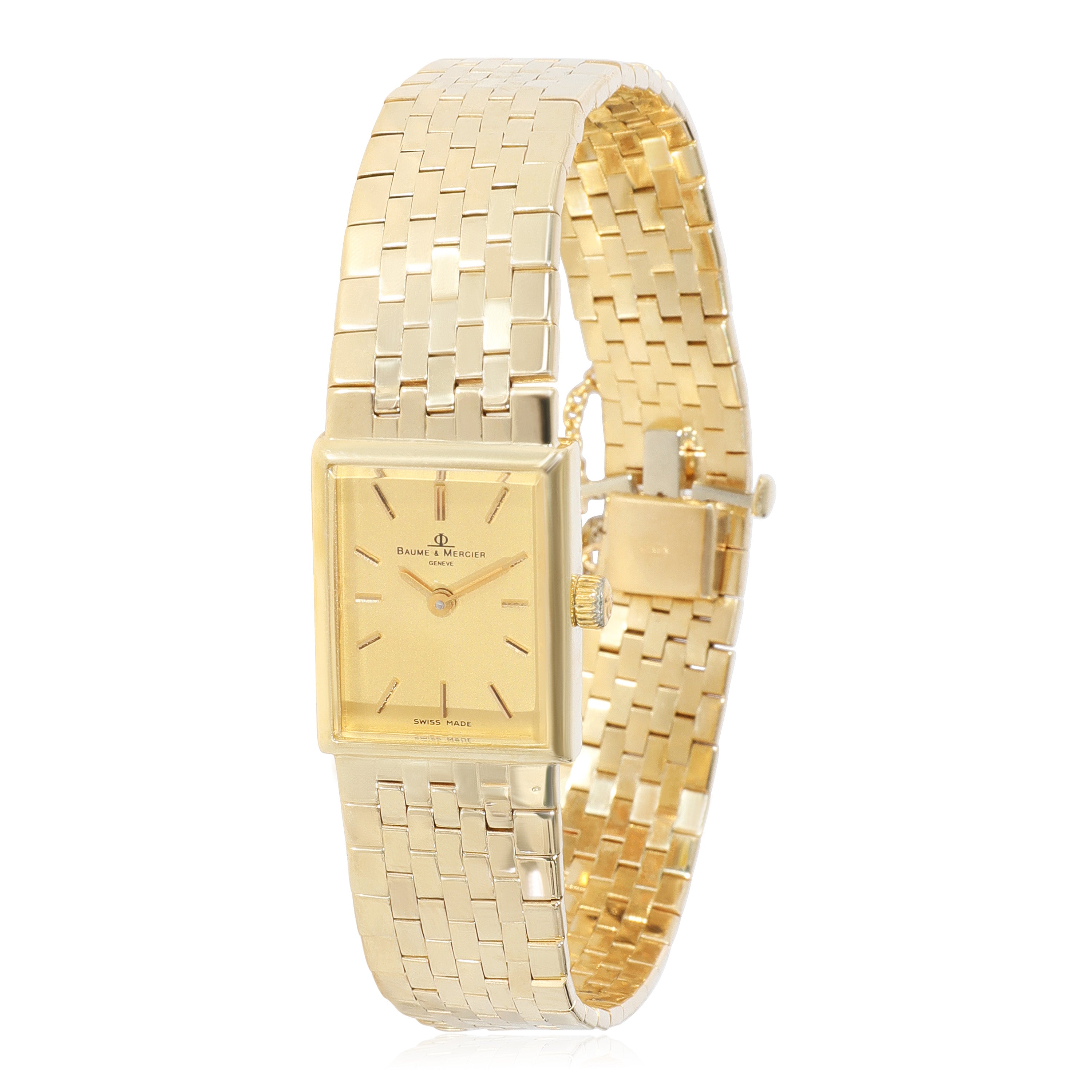 Baume & mercier discount women's 14k gold watch