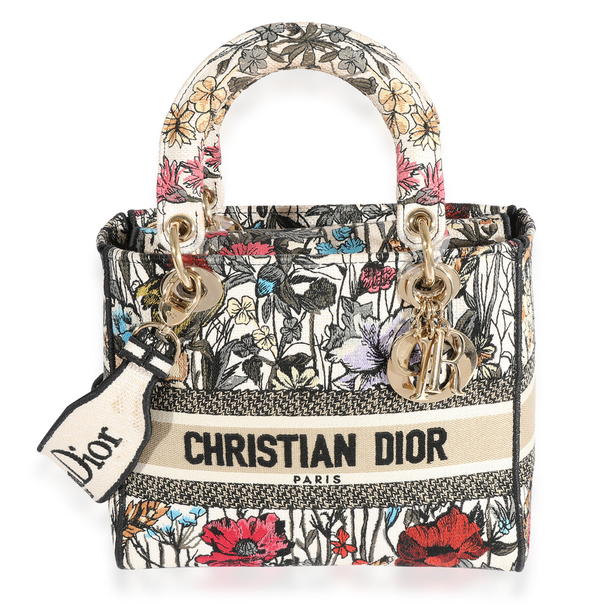 Christian Dior Lady D-Lite Embroidered Crossbody Bag