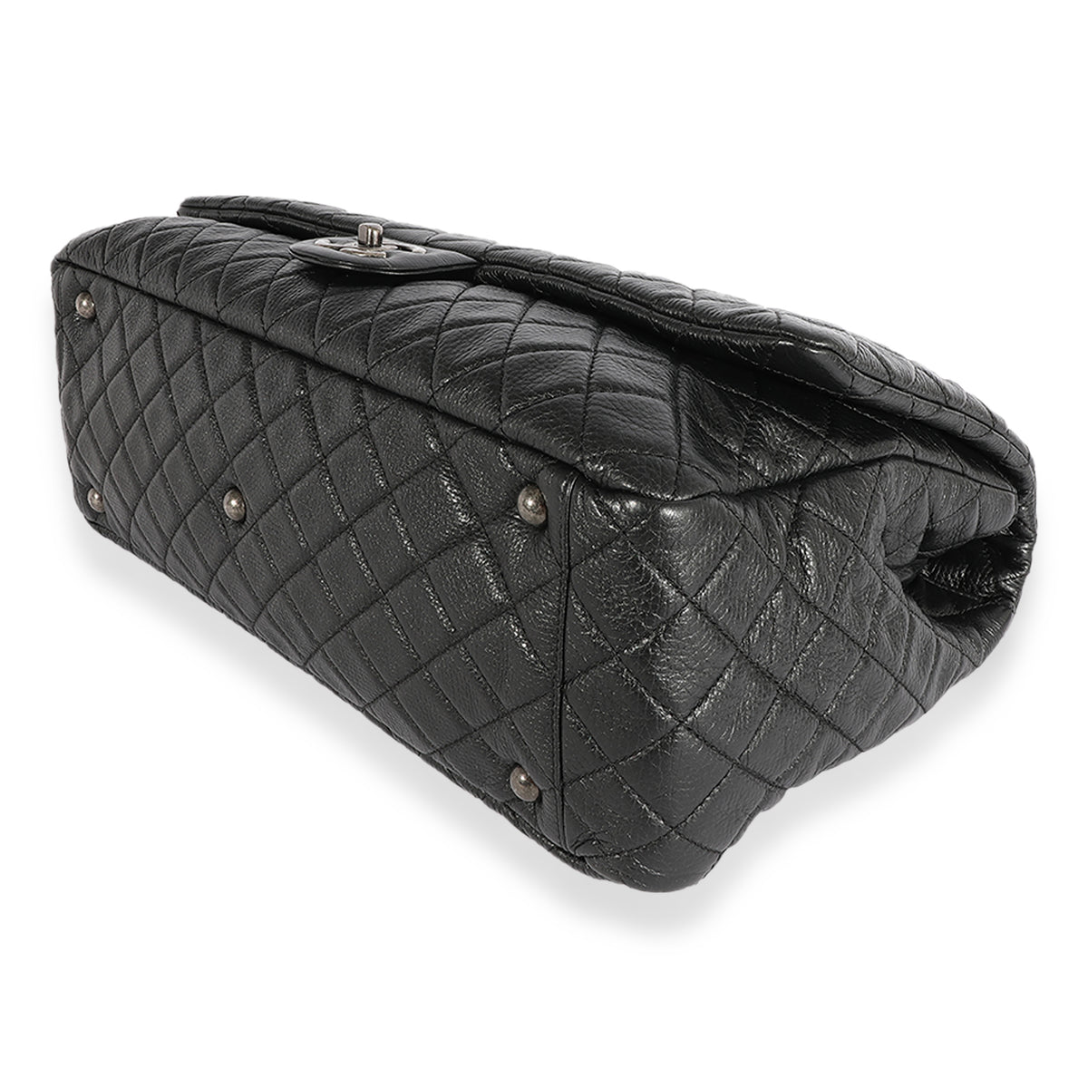 chanel black xl jumbo weekender overnighter travel tote bag Chanel Black Quilted Calfskin Chanel Airlines XXL Travel Flap Bag | myGemma