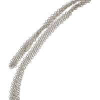 Tiffany & Co. Elsa Peretti Mesh Bib Necklace in Sterling Silver, Mini Size