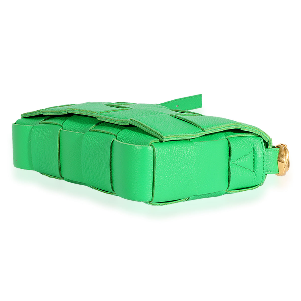 Bottega Veneta Green Nappa Belt Chain Pouch, myGemma